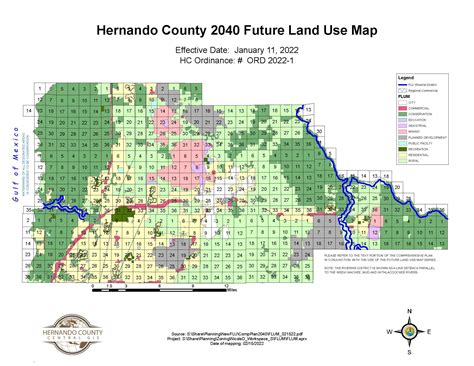 Map Of Hernando County Florida Hernando Florida Water Management