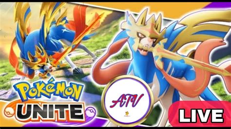 LIVE POKÉMON UNITE ZACIAN GAMEPLAY HINGLISH YouTube