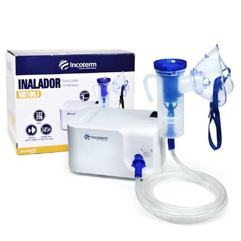 Inalador Nebulizador Compressor Nb100 I Incoterm Ultrafarma