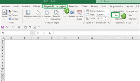 Líneas de cuadricula en excel Siempre Excel