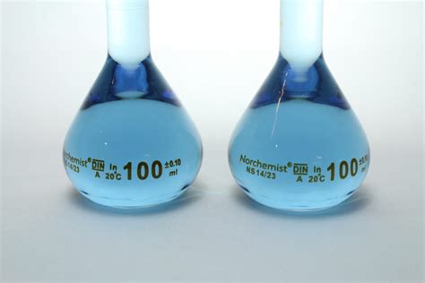 Volumetric Flask Borosilicate Glass 100 Ml Pack Of 2 Norchemist