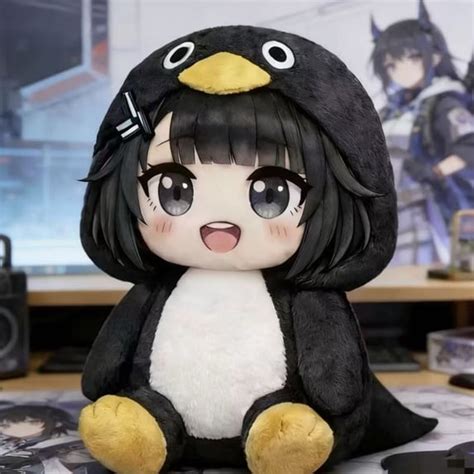 Cute Gugu Gaga Plush Doll 25cm Penguin Gugugaga Plush Hot Meme