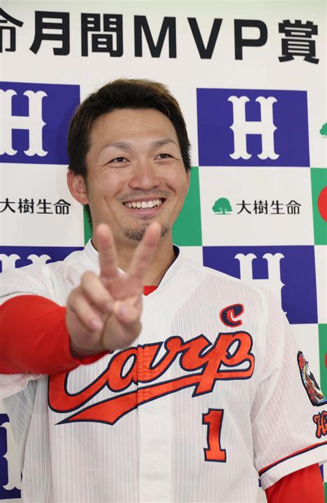 広島床田と鈴木誠也、オリックス山本、ソフトバンク柳田9月月間mvp受賞 プロ野球写真ニュース 日刊スポーツ