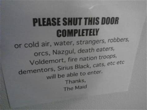 funny door sign - Dump A Day