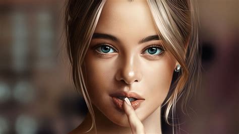 Wallpaper Forehead Nose Cheek Skin Lip Background Download Free Image