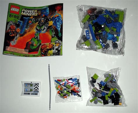 Review: LEGO Power Miners 8189 Magma Mech (2010 Set) – Mostly Bricks