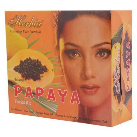 Herbia Aroma Papaya Facial Kit For Personal Parlour At Rs In New Delhi