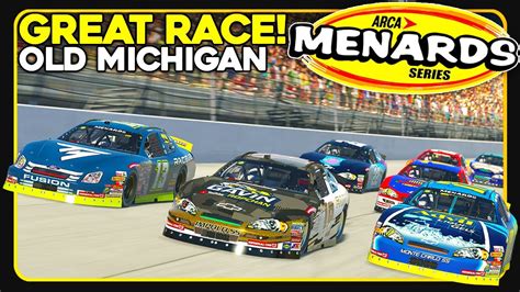 ARCA Menards We Are On A Roll Legacy Michigan IRacing Oval YouTube