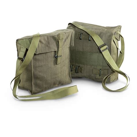 2 Pk New British Military Surplus Shoulder Bags 594564 Shoulder