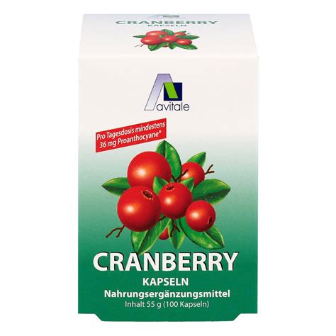 Cranberry Kapseln Mg Stk Apotheke De