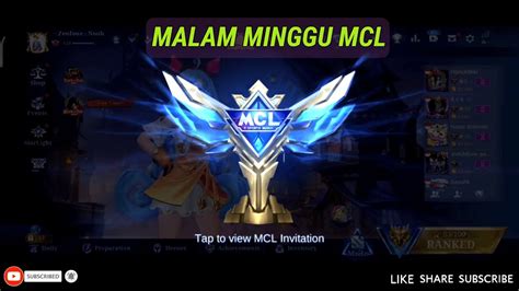 Full Gameplay MCL Weekly Di Mythical GLORY EZ Mobile Legends Bang