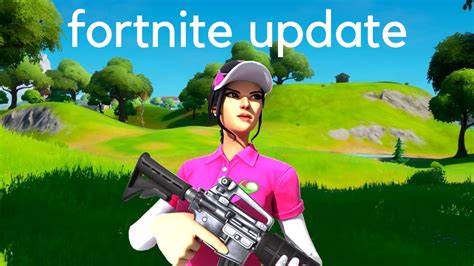 Playing Fortnite New Update Youtube