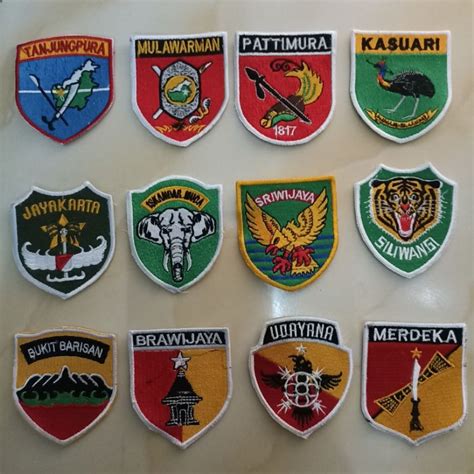 Jual Badge Bet Brevet PDH TNI Logo KODAM Shopee Indonesia