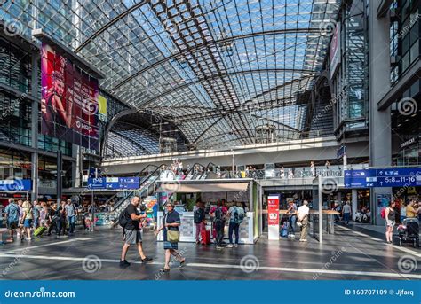 Central Train Station in Berlin. Berlin - Hauptbahnhof Editorial Stock ...