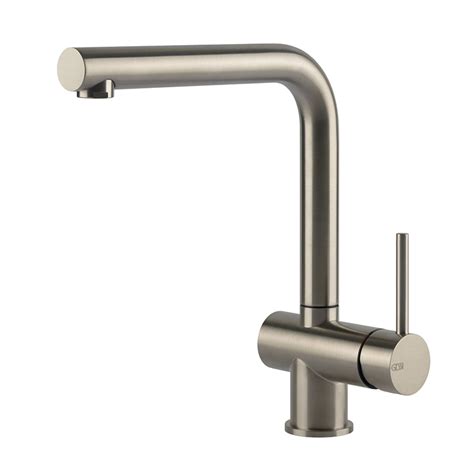 Gessi 60596 239 Mitigeur de cuisine satiné en acier