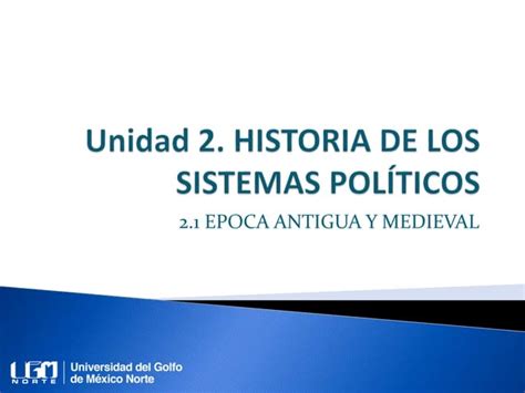 Unidad Historia De Los Sistemas Pol Ticos Ppt