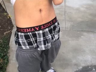 Backyard Sagging SexySaggerYo Pornhub Gay