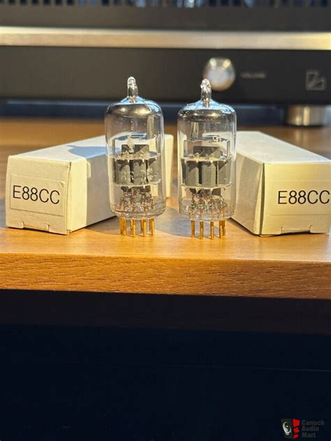 Siemens Ecc E Cc Dj Halo O Getter Vacuum Tubes Pair For Sale