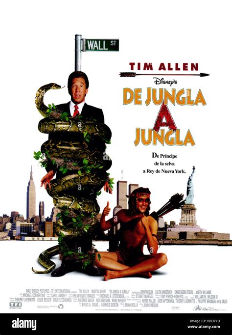 JUNGLE 2 JUNGLE, (aka DE JUNGLA A JUNGLA), from left: Tim Allen, Sam ...