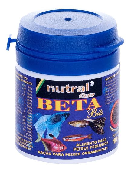 Ração Para Peixe Beta - Ração Para Peixe Beta | MercadoLivre 📦