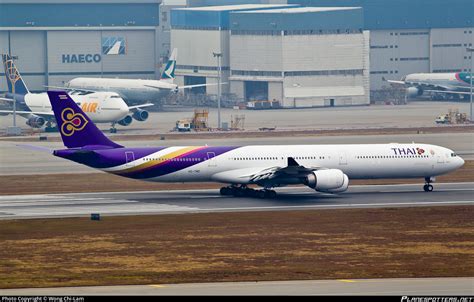 HS TND Thai Airways International Airbus A340 642 Photo By Wong Chi Lam