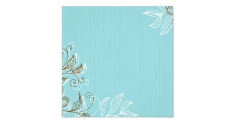 Floral Wedding Invitation | Zazzle