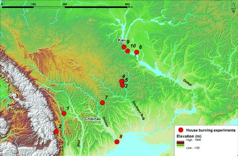 Map of Cucuteni-Trypillia, with locations where house-burning... | Download Scientific Diagram