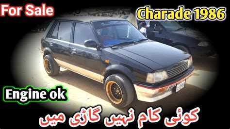 Sunday Car Bazaar Charade 1986 Model For Sale Engine Ok Koi Kaam Nhi