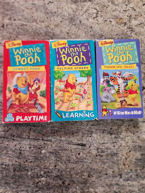 Disney Winnie The Pooh Vhs Collection Of Etsy Australia