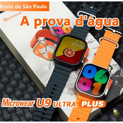 Bemtevi Microwear U Ultra Plus Rel Gio Smartwatch Rel Gio Inteligente