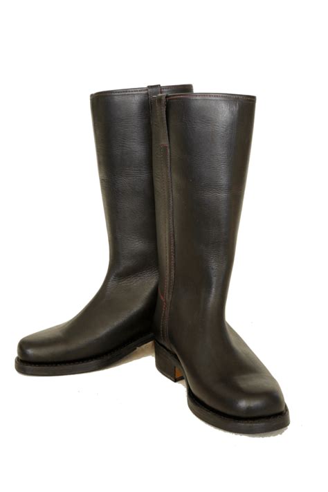 Bota Campera Artesanal Negra Campo Jara