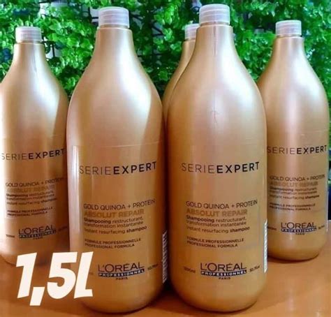 Loréal Professionnel Absolut Repair Gold Quinoa Protein Shampoo Tamanho Profissional Promotop