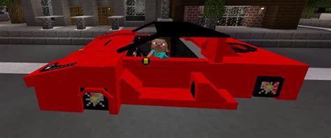 Ferrari Laferrari Addon Minecraft Mod