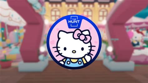 How to Get The Hunt Badge in Roblox Hello Kitty Cafe