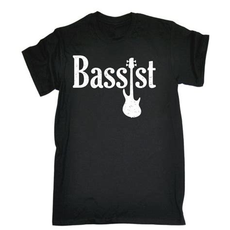 Bassist Bass Tshirt Loose Fit T Shirt Cool By Onetwothreet On Etsy Bass Tshirt Shirts Mens