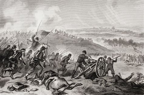 Battle Of Gettysburg Drawing By Ken Welsh Fine Art America