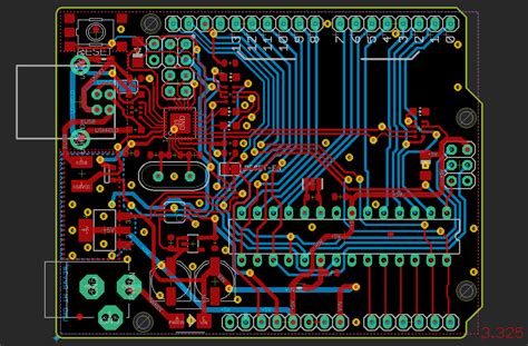 Arduino Uno Layout