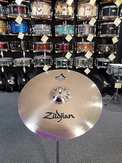 Zildjian A Custom Crash Cymbal Reverb