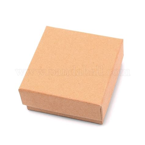 Wholesale Kraft Paper Jewelry Boxes Pandahall