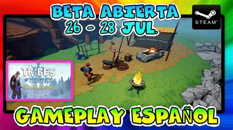 BETA ABIERTA SURVIVAL COOPERATIVO BAJOS REQUISITOS TRIBES OF MIDGARD