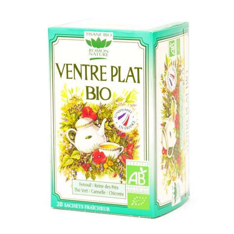 Tisane Ventre Plat Bio Romon Nature Tisane Ventre Plat Ventre Plat