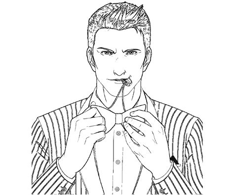 Uncharted Coloring Pages Sketch Coloring Page