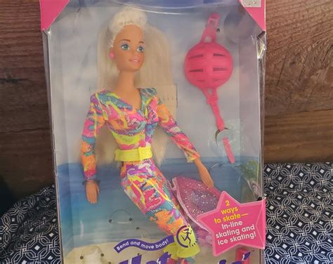 Hot Skatin Barbie Vintage 1994 13511 2 Ways To Skate Inline Etsy