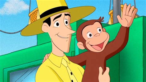 Curious George Face Template