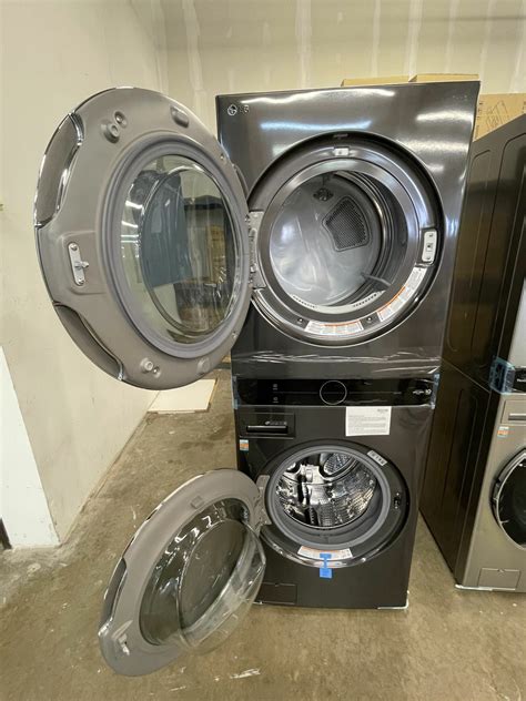 Single Unit Front Load Lg Washtower With Center Control Cu Ft