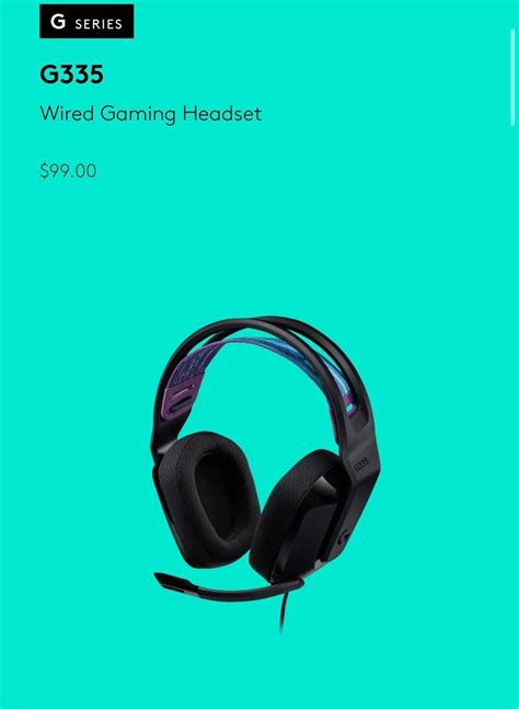 Logitech G355 Wired Headset Audio Headphones And Headsets On Carousell