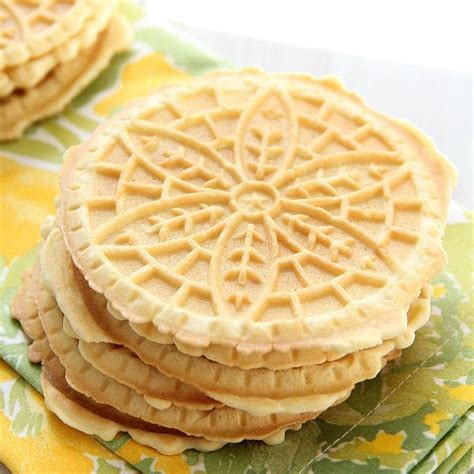 Classic Pizzelles The Classic Italian Waffle Cookie Perfect For Any