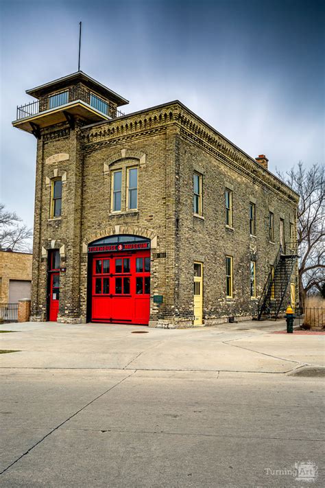 Firehouse Museum by Andrew Slater - TurningArt