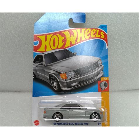Hot Wheels 風火輪 MERCEDES BENZ SEC AMG 賓士 雙門 經典跑車 銀 全新 蝦皮購物
