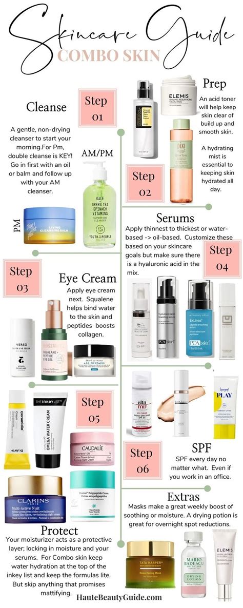 A Complete Guide For Creating a Combination Skin Routine | Haute Beauty ...